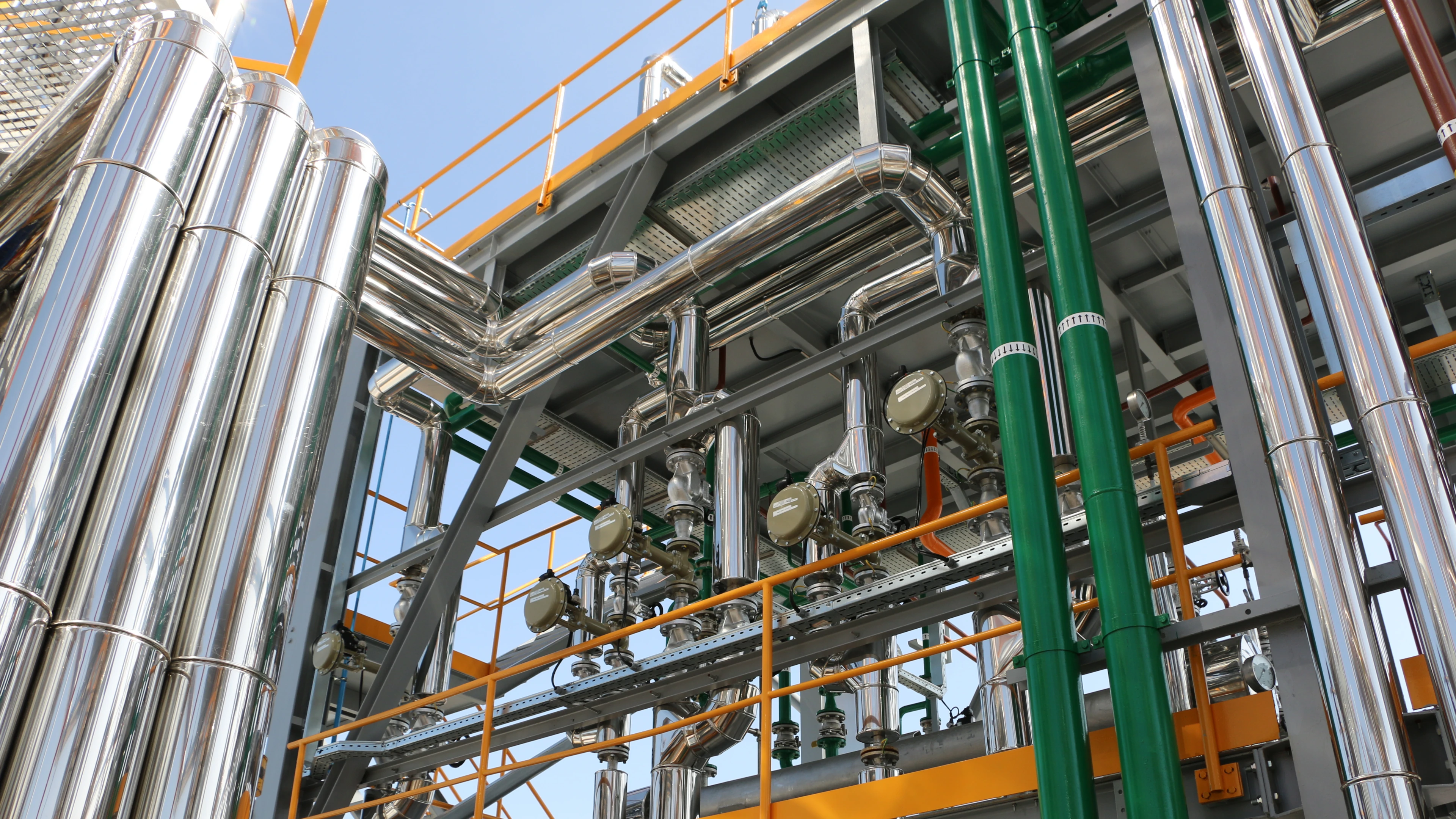 Vapour piping and accessories – Chemical Industry - resins